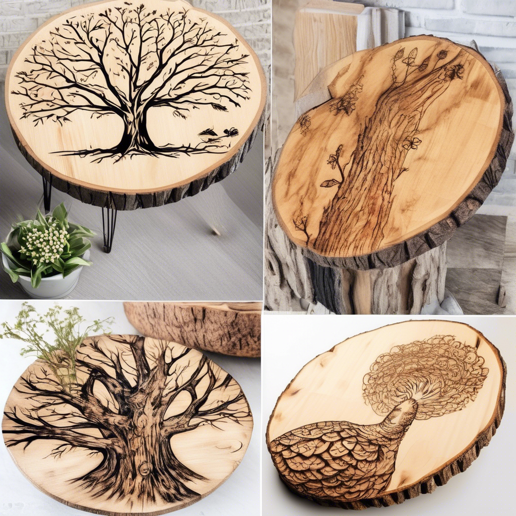 10 Creative Ideas for Upcycling with Decorative Wood Burning