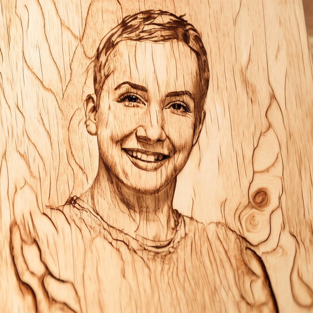 Creating a Wood Burned Portrait: A Step-by-Step Guide