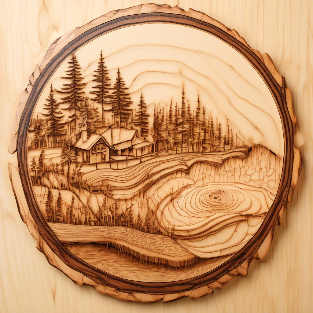 The Art of Layering in Pyrography