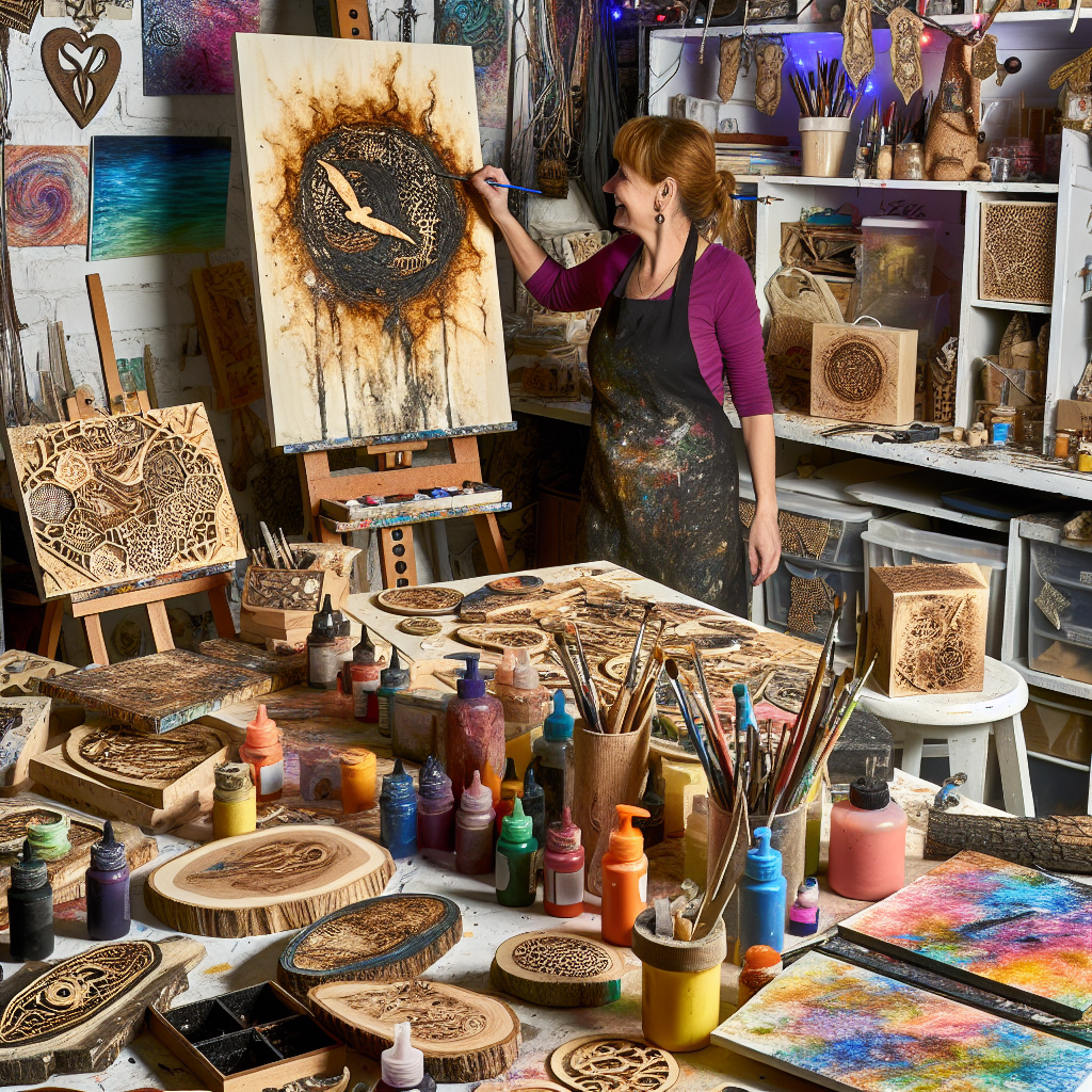 Innovative Techniques for Integrating Pyrography into Mixed Media Art Pyrography, the art of decorating wood or other materials with burn marks, offers a unique avenue for expression when…