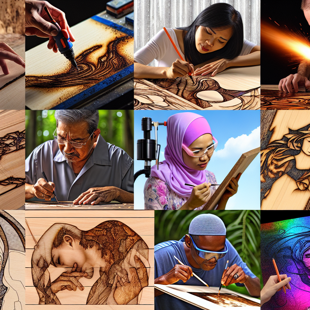 Innovative Techniques Used by 10 Pyrography Artists Pushing the Boundaries of the Craft Pyrography, the art of decorating wood or other materials by burning a design into the…