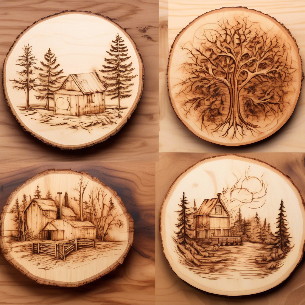 Exploring Different Styles and Techniques in Decorative Wood Burning