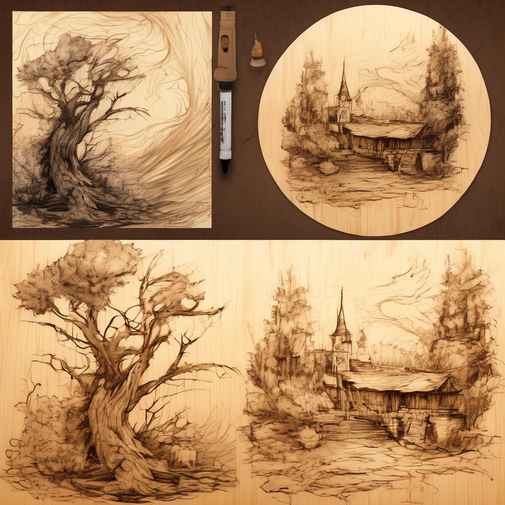 Tips For Using Ink In Pyrography