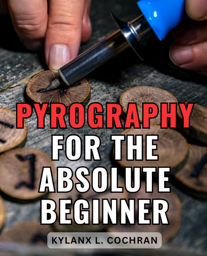 Pyrography For The Absolute Beginner: Master the Art of Wood Burning with Step-by-Step Instructions, Introduction to Essential Tools, and Creative Patterns for Stunning Pyrography Art     Paperback – October 27, 2023