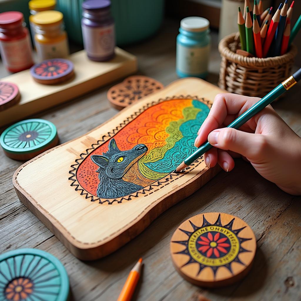 Top Ways To Add Color To Your Pyrography Art