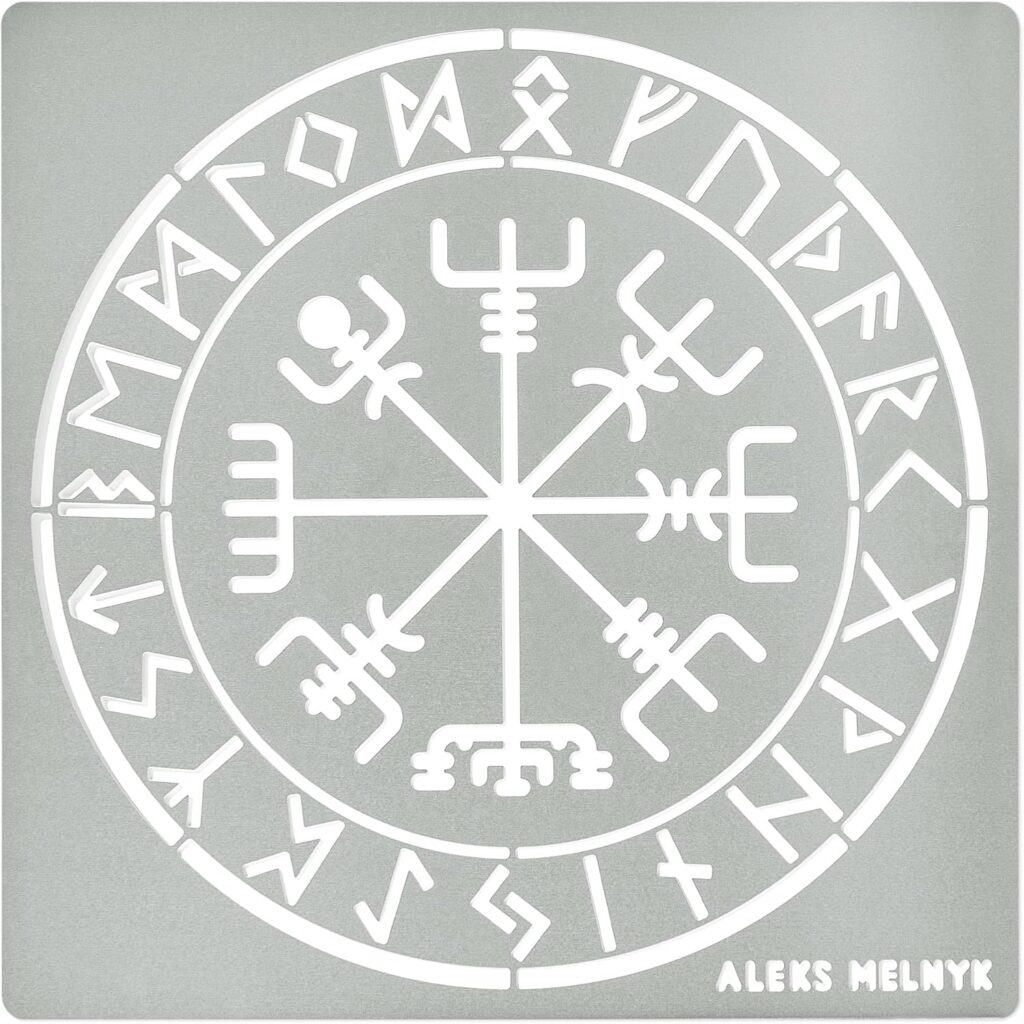 Aleks Melnyk Celtic Compass, Runes