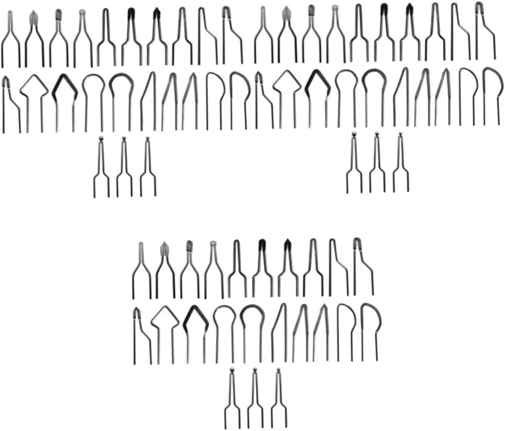 GLSTOY 3 Packs 23pcs High Impedance Tips Pyrography Machine Tips Pyrography Books Pyrography Wire Nibs Pyrographic Tip Kit Pyrography Tips Pyrography Pen Pyrography Wire Tip